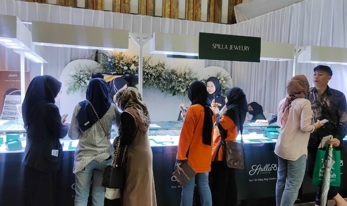 Memukau di Pameran Pernikahan Tradisional 2023 PUSDAI Bandung: Pesona Koleksi Spilla Jewelry