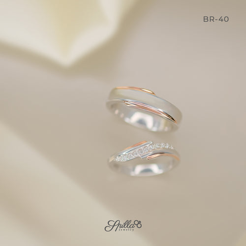Silver Wedding Ring BR-40