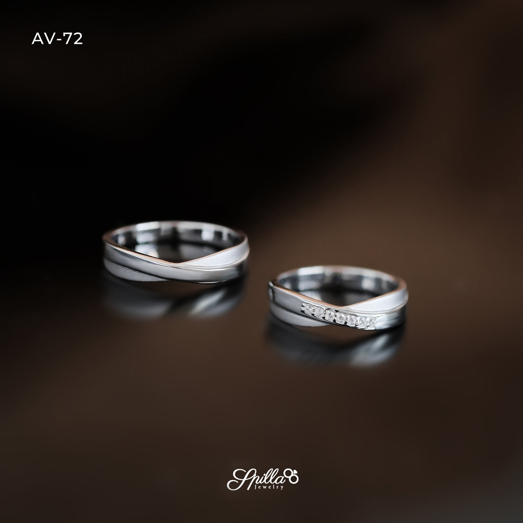 Wedding Ring AV-72 Silver