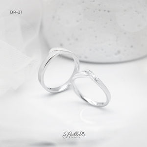 Couple Ring BR-21 Silver
