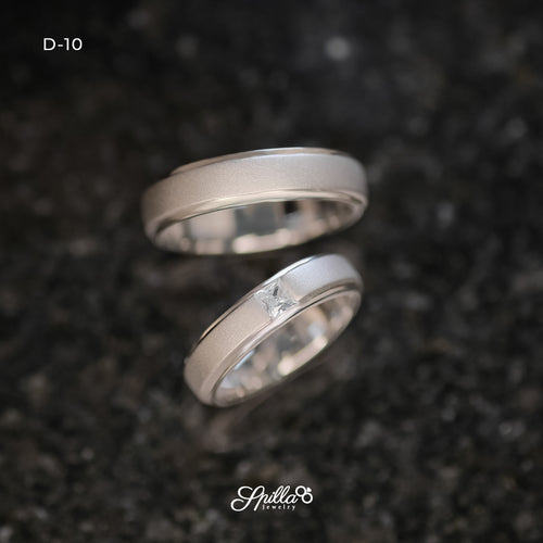 Palladium Wedding Ring D-10