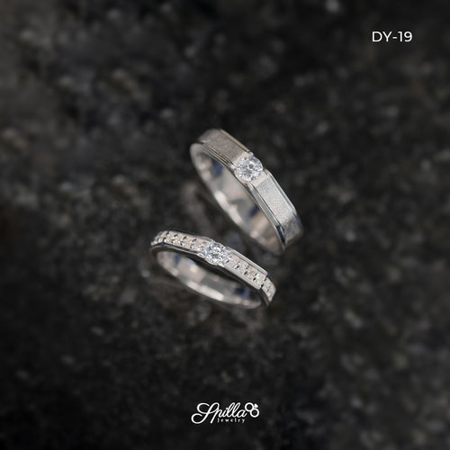 Wedding Ring Silver DY-19