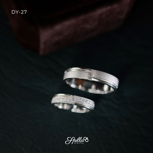 Wedding Ring DY-27 Silver
